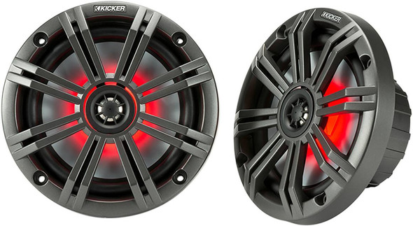 Kicker - 44050592 - All-Weather 4" 2-way 4 Ohm Speakers