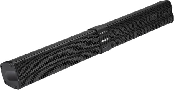 Kicker - 44050799 - Speaker Bar - 35" - 8 Subwoofers/2 Tweeters - Black