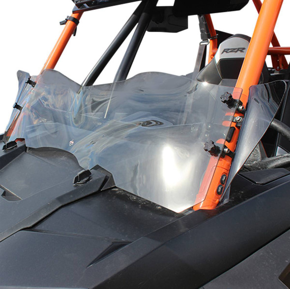 Klock Werks - 23500480 - Flare Deflector - Dark Smoke
