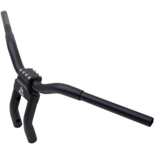 LA Choppers Kage Fighter Pullback Handlebars Flat Black
