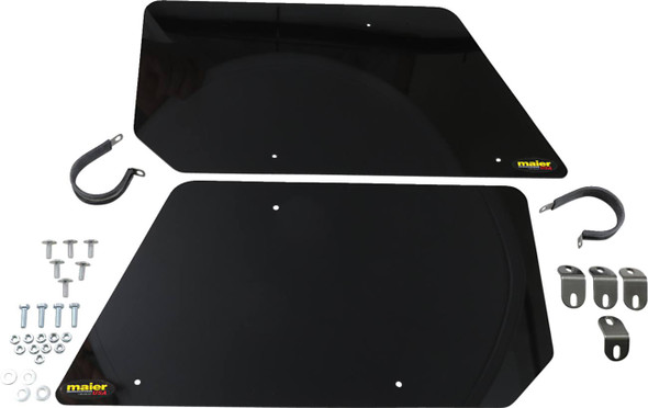 Maier - 05202784 - Rear Number Plates - Black