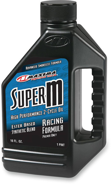 Maxima Racing Oil - 20916 - Super M Premix 2T Oil - 16 U.S. fl oz.
