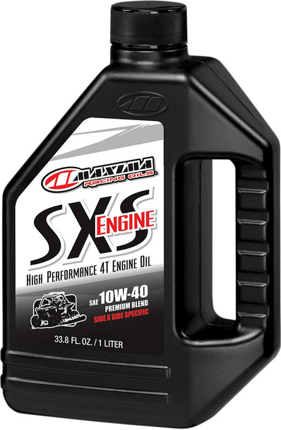 Maxima Racing Oil - 36010274 - SXS UTV 4T Oil - 10W-40 - 1 U.S. gal.