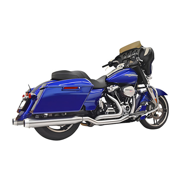 Bassani Exhaust - True Dual Exhuast System Stainless Steel fits '17-'23 Touring Models