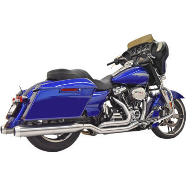 Bassani Exhaust Bassani - True Dual Exhuast System Stainless Steel fits '17-'23 Touring Models 