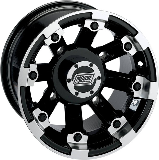 Moose Offroad - 02300519 - Wheel - 393X - Front - Black - 12x7 - 4/110 - 4+3