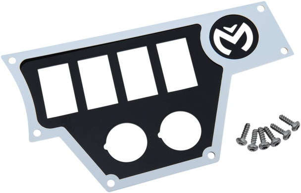 Moose Offroad - 05211706 - Dash Plate - Large - Right - White