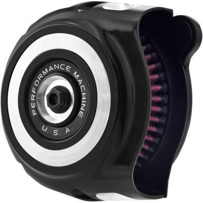 Performance Machine - Vintage Air Cleaners fits '17-Up Harley M8 Touring and '18-Up Softail Models