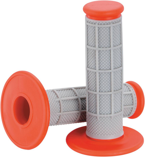 Moose Offroad - 06301834 - Qualifier Grips - Half Waffle - Red