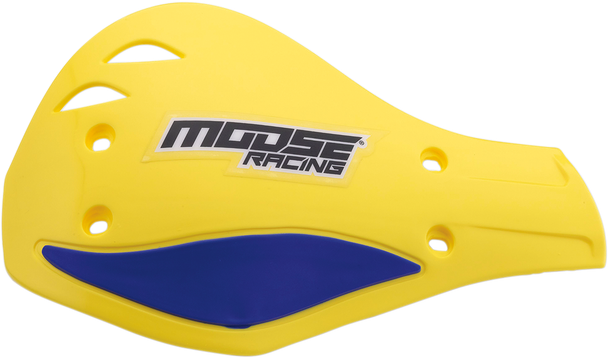 Moose Offroad - 06350553 - Contour Deflector Handguards - Yellow/Blue