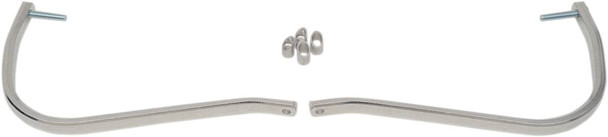 Moose Offroad - 06351023 - Replacement Handguard Bar and Taperlock Set - Aluminum - Silver