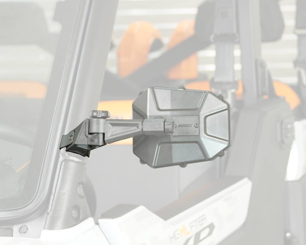 Moose Offroad - 06401476 - Mirror Adapter - Side View - Black - Pair - Universal