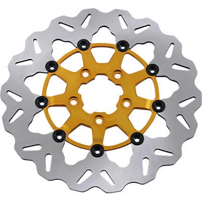 Galfer Front 11.8" Center Hub Break Rotors fits '08-'13 Touring, '15-'17 Softail, '06-'17 Dyna Glide & '14-'20 Sportsters