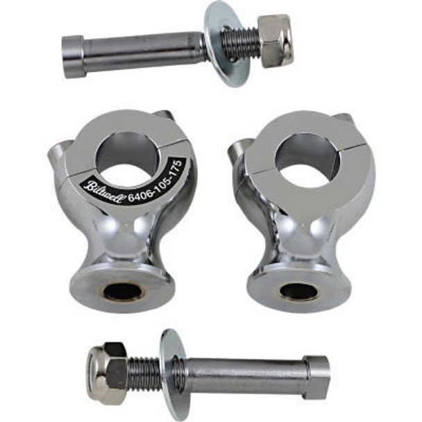 Biltwell - 7/8" Slimline Risers - Chrome