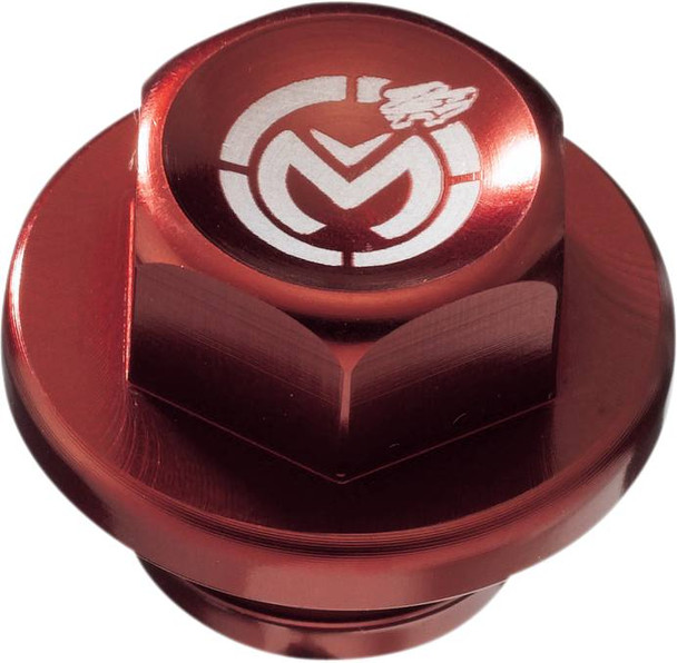 Moose Offroad - 10500176 - Magnetic Float Bowl Drain Plug By Zip-ty - Red