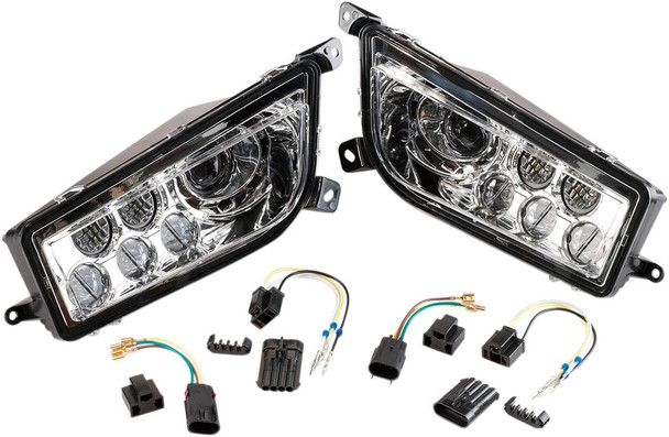 Moose Offroad - 20012227 - LED Headlight - RZR900/1000 - Clear