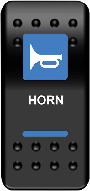Moose Offroad - 21060481 - Rocker Switch - Horn - Blue