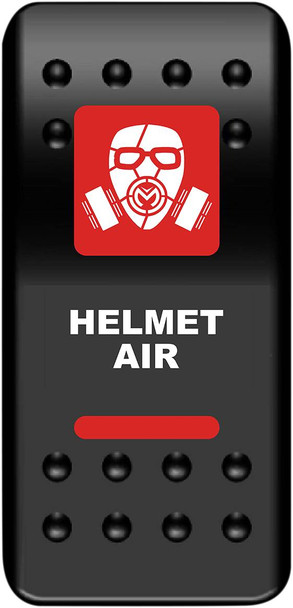 Moose Offroad - 21060537 - Rocker Switch - Helmet Air - Red
