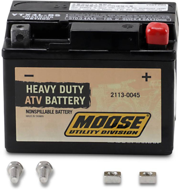 Moose Offroad - 21130045 - AGM Battery - YTX4L