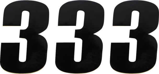 Moose Offroad - 43100643 - Race Number 3 - Black - 4.5"