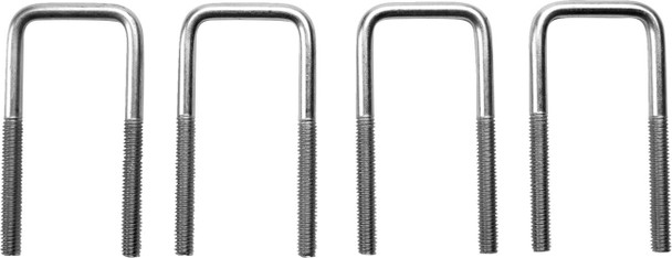 Moose Offroad - 45010696 - U-Bolt - Square - 5/16" x 1-1/2" x 3-1/2"