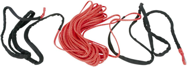 Moose Offroad - 45050612 - Winch Rope - Red - 3/16" x 50'