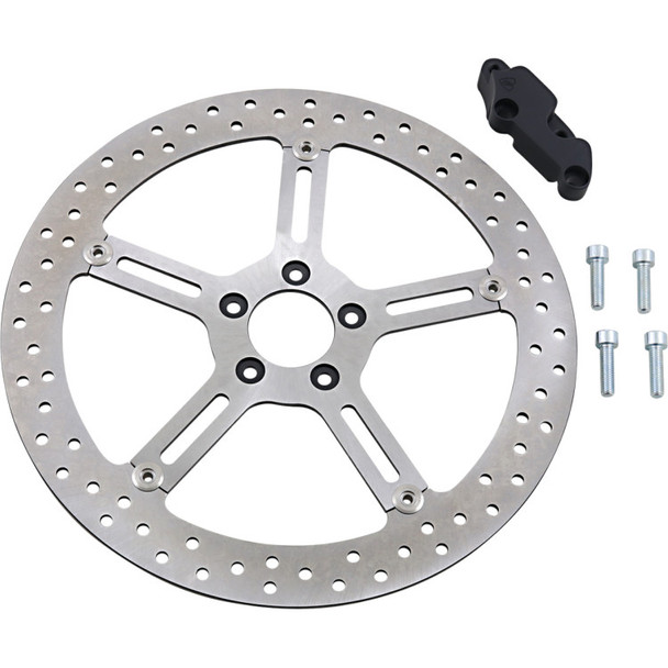 Arlen Ness - 15" Front Left Big Brake Floating Rotor Kit  fits '06-'13 Sportster Models