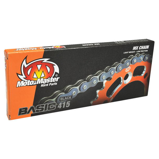Moto-Master - 12200472 - 415 Basic - Drive Chain - 134 Links - Black