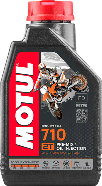 Motul - 36020030 - 710 2T Injector/Premix Oil - 1L