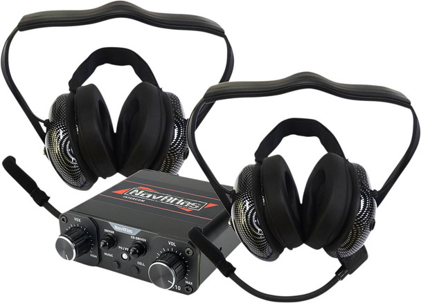 Navatlas - 44020814 - Communication System - Behind-the-Head Headset - Black