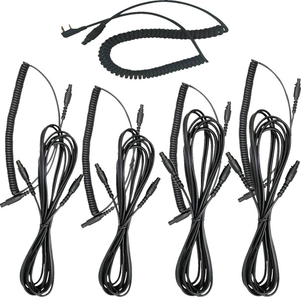 Navatlas - 44020984 - Intercom/Radio and Headset Kit - 4-Seat - Black