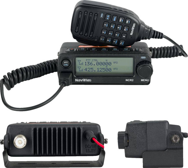 Navatlas - 44020990 - Intercom/Radio and In-Helmet Headset Kit - 2-Seat - Black