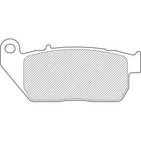 Drag Specialties - Organic Aramid Fiber Front Brake Pads fits '04-'13 Sportster Models (Repl. OEM# 42381-04/04A)