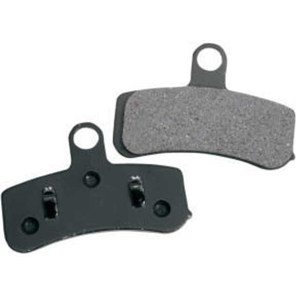 Drag Specialties - Semi-Metallic Front Brake Pads fits '08-'17 Dyna Models (Repl. OEM# 44082-08,46363-11)