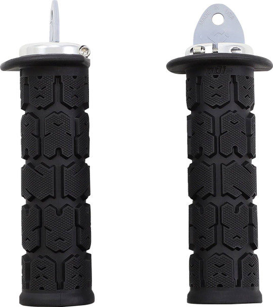 Odi - 06302882 - Rogue ATV/PWC Grips - Black/Silver