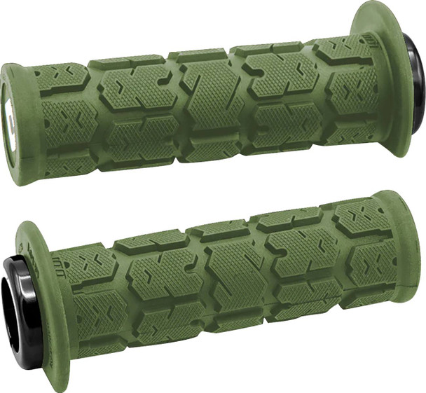Odi - 06303301 - Rogue 2.1 Lock-On Grips - ATV/PWC - Green/Black