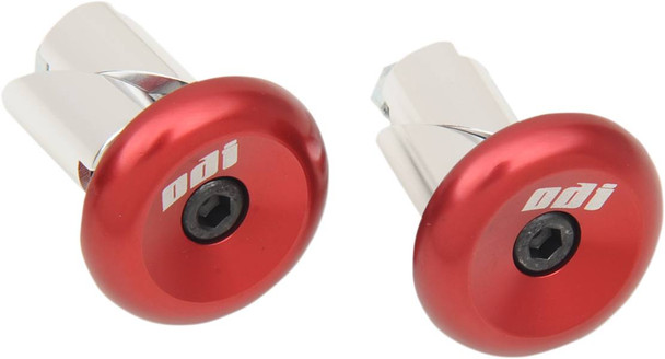 Odi - 06340302 - Aluminum Handlebar End Plug - Red