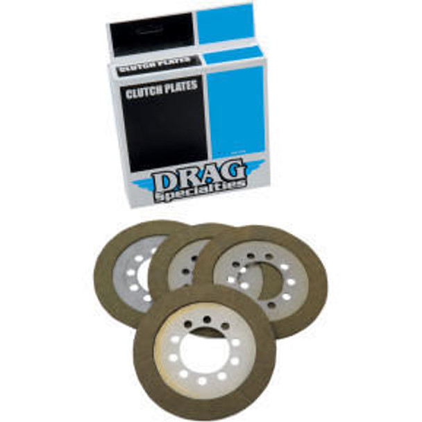  Drag Specialties - Fiber, Organic, or Steel Clutch Plates fits '41-'67 Touring Models 