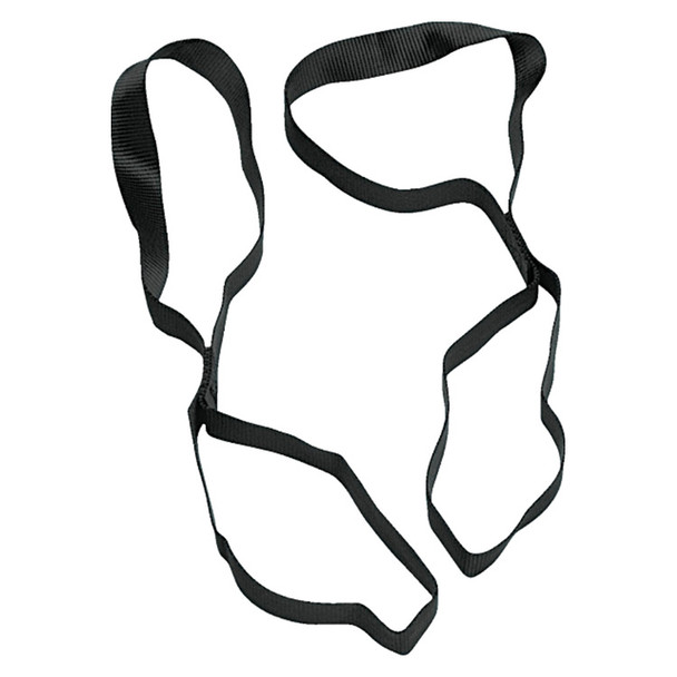 Parts Unlimited - 130002 - Tie-Down Extensions - 1" x 1.5' - Black