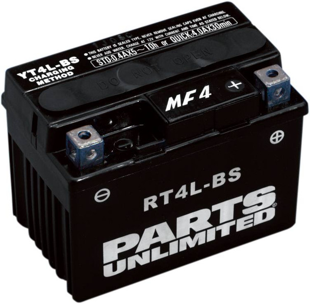 Parts Unlimited - RT4LBS - AGM Battery - RTX4LBS .18 L