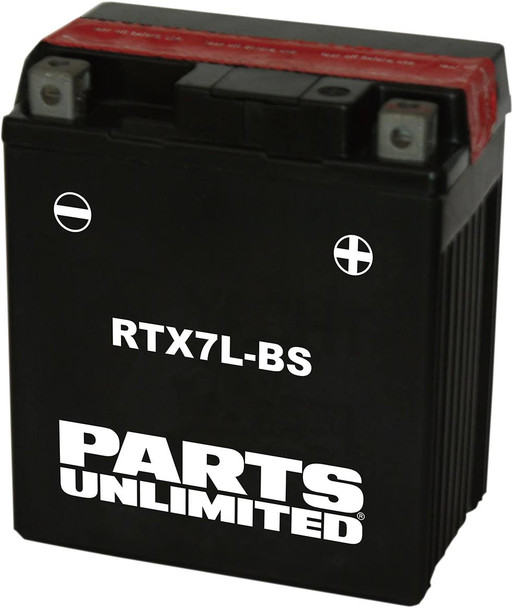 Parts Unlimited - RTX7LBS - AGM Battery - RTX7L-BS .33 L