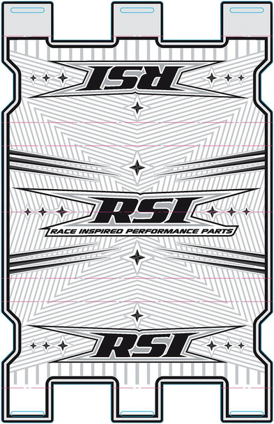 Race Shop Inc. - 06030393 - Cold Weather Handlebar Pad - Small - White
