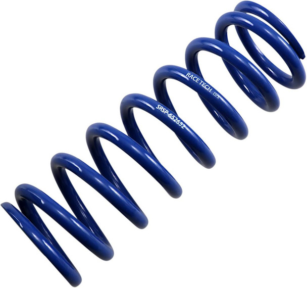 Race Tech - 13120328 - Shock Spring - Rear - Blue - Race Series - Spring Rate 280 lb/in