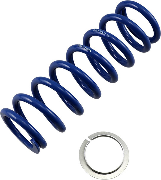 Race Tech - SRSP622854 - Shock Spring - Front/Rear - Blue - Sport Series - Spring Rate 300 lb/in