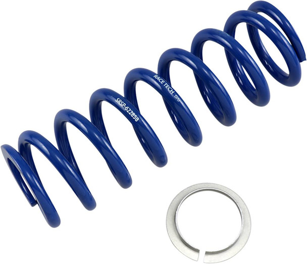 Race Tech - SRSP622858 - Shock Spring - Front/Rear - Blue - Sport Series - Spring Rate 324 lb/in