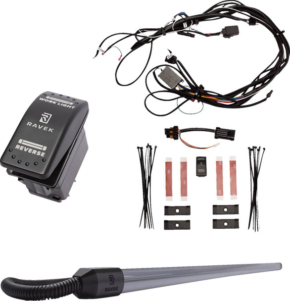 Ravek - 20101560 - Multi-Function Taillight - RZR Pro with Ride Command