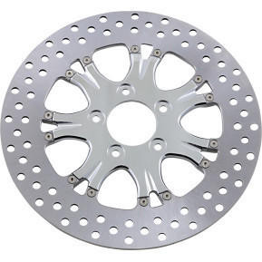 Performance Machine - 11.5" Front Center Hub Two-Piece Brake Rotors - Paramount Chrome