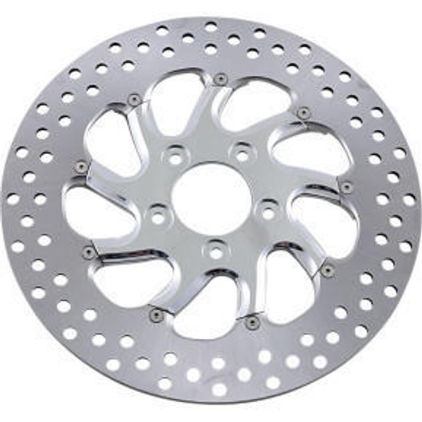 Performance Machine - 11.5" Front Center Hub Two-Piece Brake Rotors - Torque Chrome