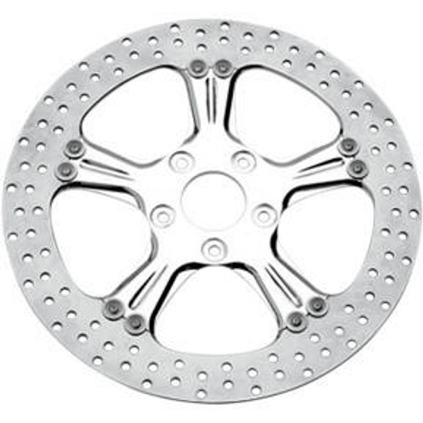  Performance Machine - 11.5" Rear Center Hub Two-Piece Brake Rotors - Wrath Chrome 