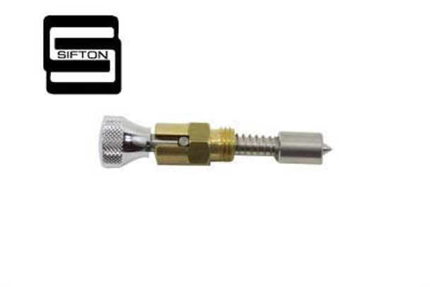 V-Twin Manufacturing - Sifton Carburetor Enricher with Chrome Knob